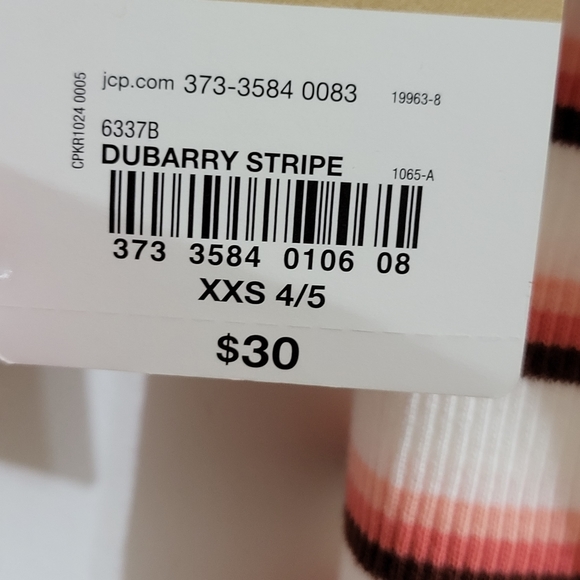 Thereabouts Stripes Girl's Pullover Longsleeve - Picture 5 of 7